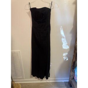 Vintage Y2K Black Jessica McClintock Dress Size 2